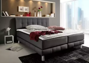 Places of Style Boxspring Cafone incl. topmatras 5 breedten 3 matrasuitvoeringen