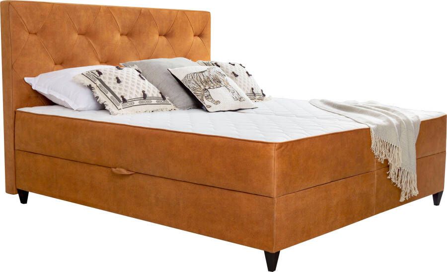 Places of Style Boxspring Jaxton inclusief bedkist - Foto 12