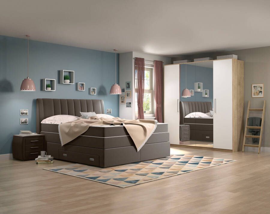 Places of Style Boxspring Rickon incl. bedladen - Foto 9