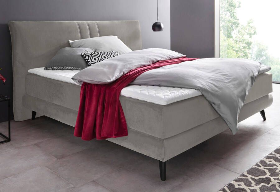 Places of Style Boxspring Skien incl. topmatras van koudschuim 2 hardheden 3 uitvoeringen - Foto 8