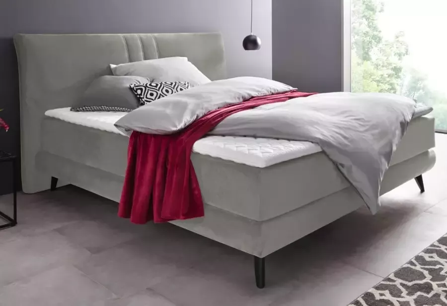 Places of Style Boxspring Skien incl. topmatras van koudschuim 2 hardheden 3 uitvoeringen