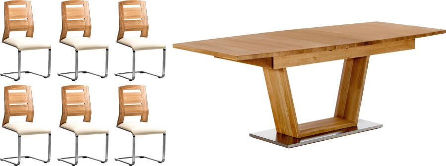 Places of Style Eethoek Pinot & Pisa bestaand uit de tafel pinot en de stoelen pisa (5 of 7-delig) - Foto 11