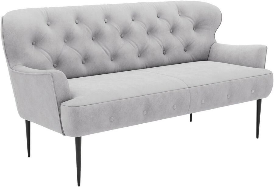 Places of Style 2 5-zits Amber met capitonnage in verschillende stofsoorten - Foto 3