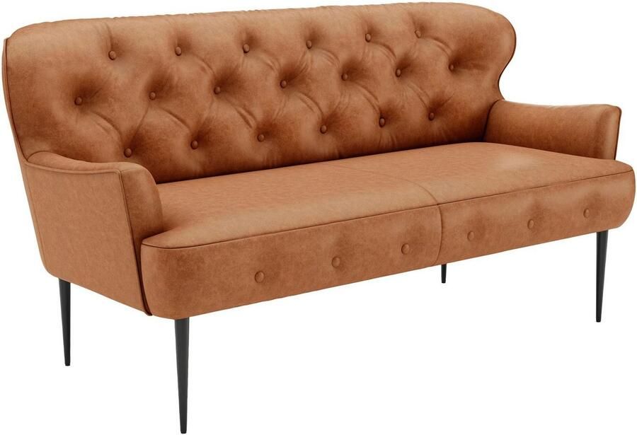 Places of Style 2 5-zits Amber met capitonnage in verschillende stofsoorten - Foto 3