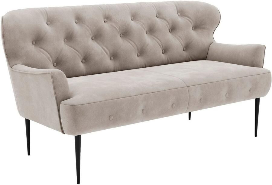 Places of Style 2 5-zits Amber met capitonnage in verschillende stofsoorten - Foto 3