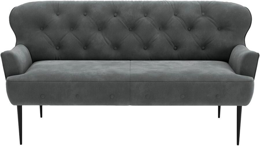 Places of Style 2 5-zits Amber met capitonnage in verschillende stofsoorten - Foto 5