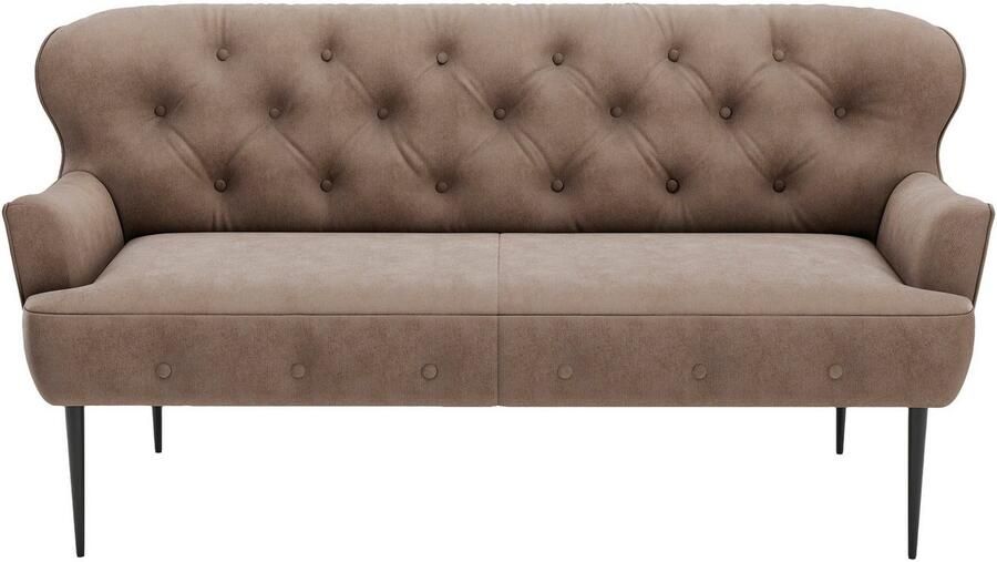 Places of Style 2 5-zits Amber met capitonnage in verschillende stofsoorten - Foto 5