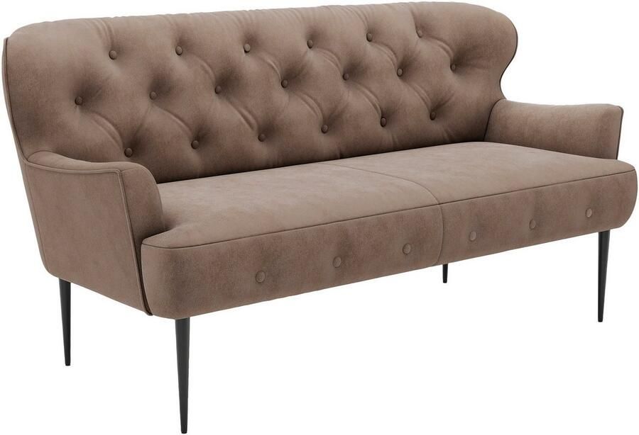 Places of Style 2 5-zits Amber met capitonnage in verschillende stofsoorten - Foto 3