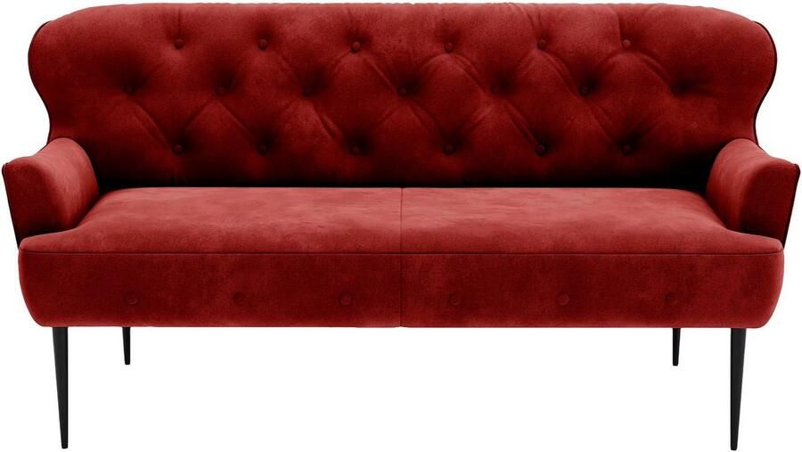 Places of Style 2 5-zits Amber met capitonnage in verschillende stofsoorten - Foto 5