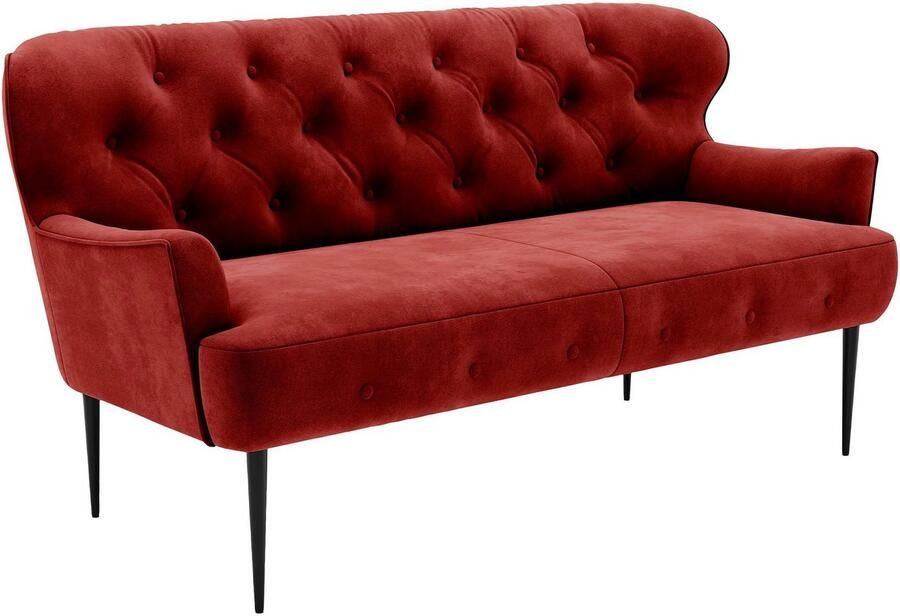 Places of Style 2 5-zits Amber met capitonnage in verschillende stofsoorten - Foto 3