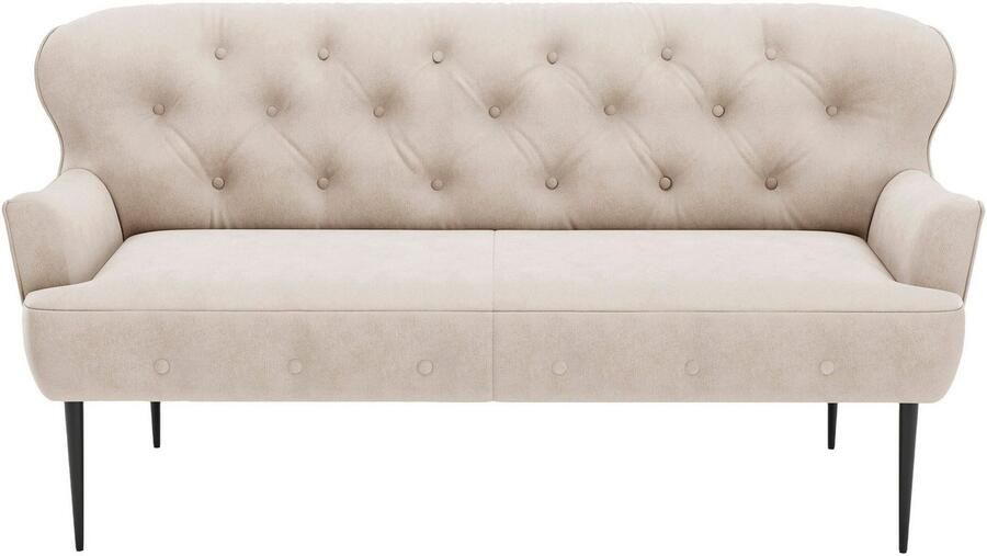 Places of Style 2 5-zits Amber met capitonnage in verschillende stofsoorten - Foto 5