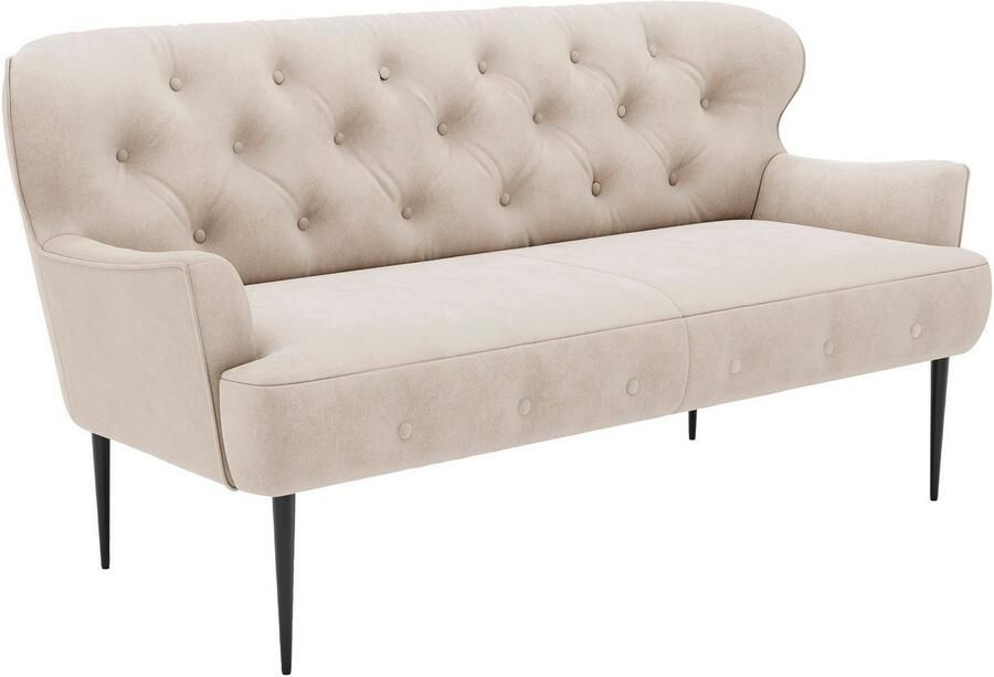 Places of Style 2 5-zits Amber met capitonnage in verschillende stofsoorten - Foto 3