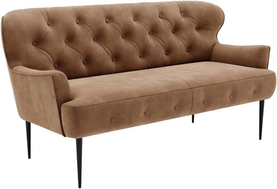 Places of Style 2 5-zits Amber met capitonnage in verschillende stofsoorten - Foto 3