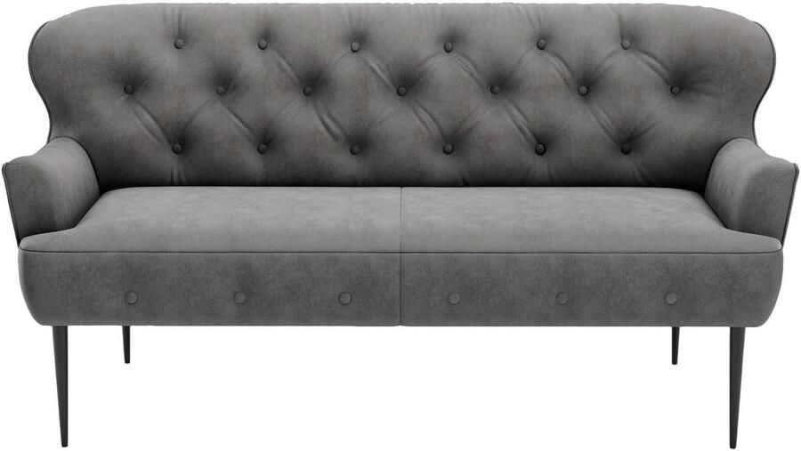 Places of Style 2 5-zits Amber met capitonnage in verschillende stofsoorten - Foto 5