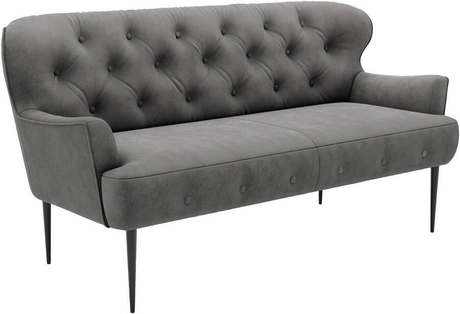 Places of Style 2 5-zits Amber met capitonnage in verschillende stofsoorten - Foto 3