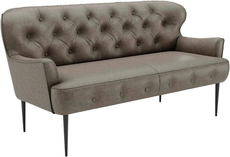 Places of Style 2 5-zits Amber met capitonnage in verschillende stofsoorten - Foto 3