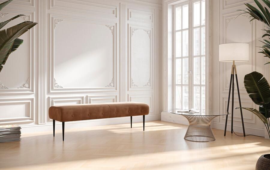 Places of Style 2 5-zits Amber met capitonnage in verschillende stofsoorten - Foto 5