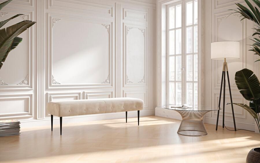 Places of Style 2 5-zits Amber met capitonnage in verschillende stofsoorten - Foto 5