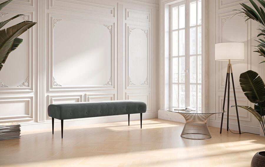 Places of Style 2 5-zits Amber met capitonnage in verschillende stofsoorten - Foto 5