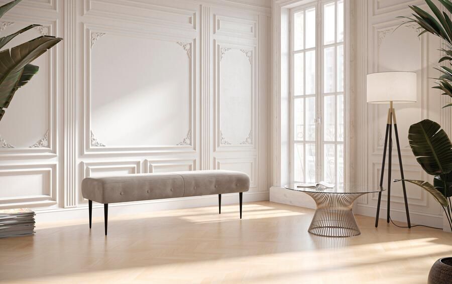 Places of Style 2 5-zits Amber met capitonnage in verschillende stofsoorten - Foto 5