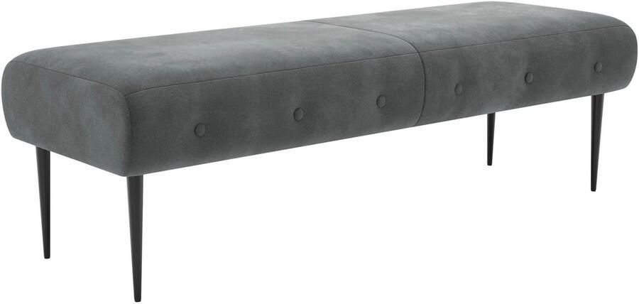 Places of Style 2 5-zits Amber met capitonnage in verschillende stofsoorten - Foto 3