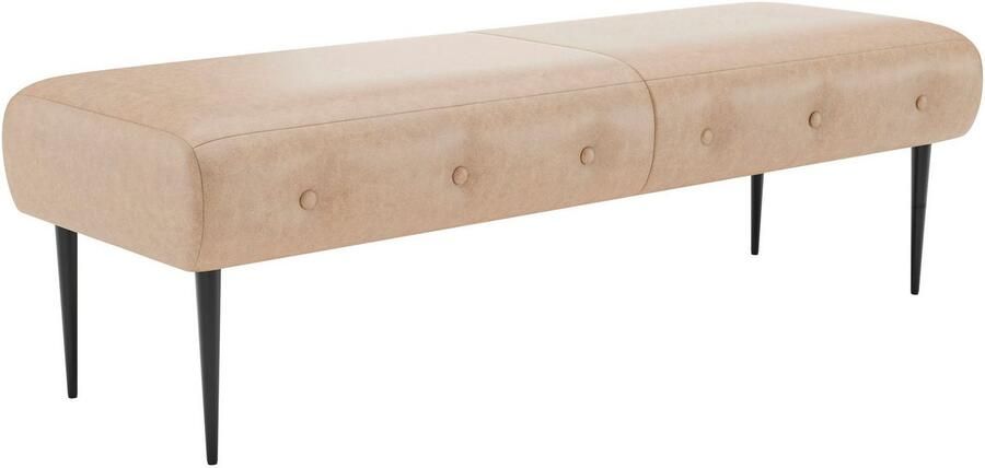 Places of Style 2 5-zits Amber met capitonnage in verschillende stofsoorten - Foto 3