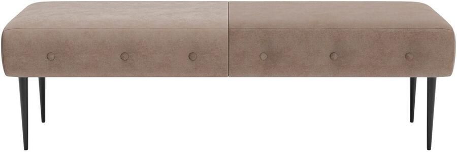 Places of Style 2 5-zits Amber met capitonnage in verschillende stofsoorten - Foto 4