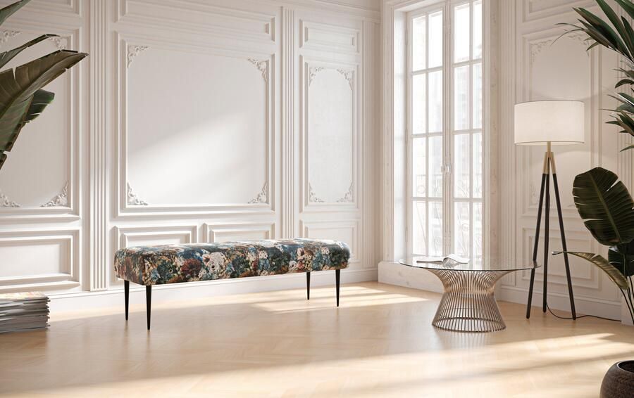 Places of Style 2 5-zits Amber met capitonnage in verschillende stofsoorten - Foto 5