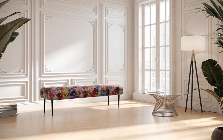 Places of Style 2 5-zits Amber met capitonnage in verschillende stofsoorten - Foto 5