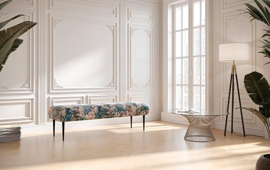 Places of Style 2 5-zits Amber met capitonnage in verschillende stofsoorten - Foto 5