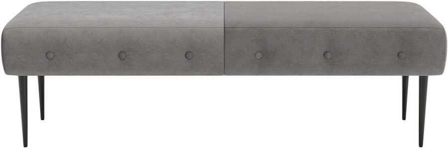 Places of Style 2 5-zits Amber met capitonnage in verschillende stofsoorten - Foto 4