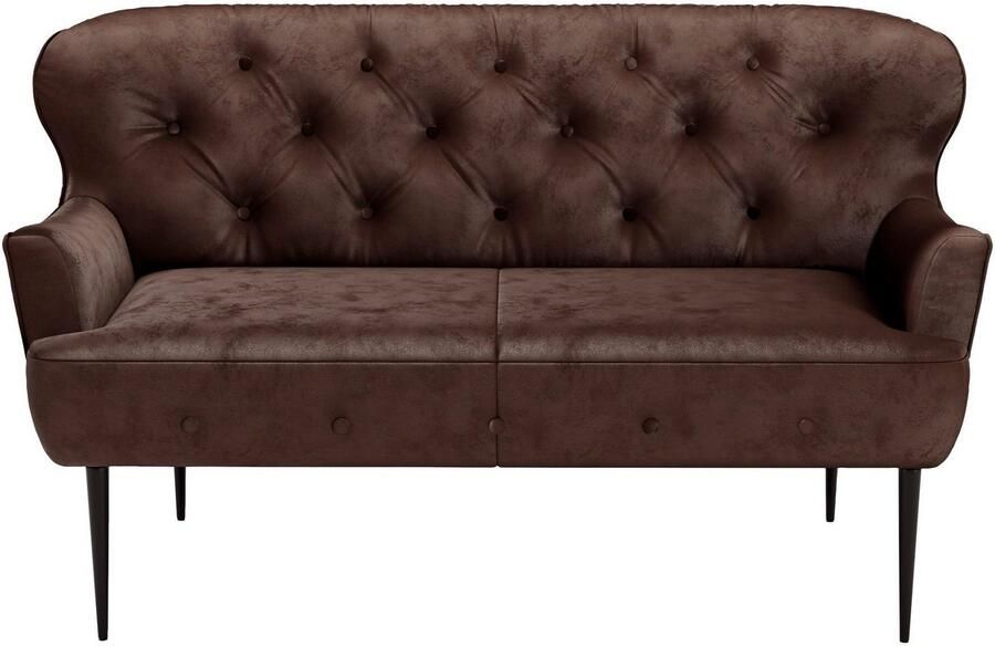 Places of Style 2-zitsbank Amber met capitonnage in verschillende stofsoorten - Foto 6