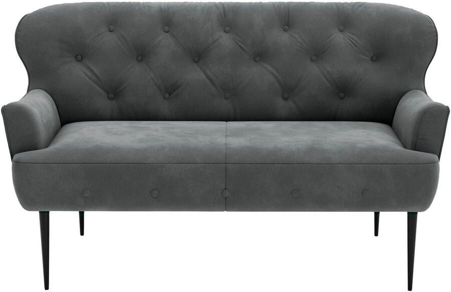 Places of Style 2-zitsbank Amber met capitonnage in verschillende stofsoorten - Foto 6