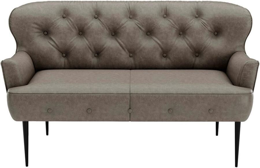 Places of Style 2-zitsbank Amber met capitonnage in verschillende stofsoorten - Foto 6