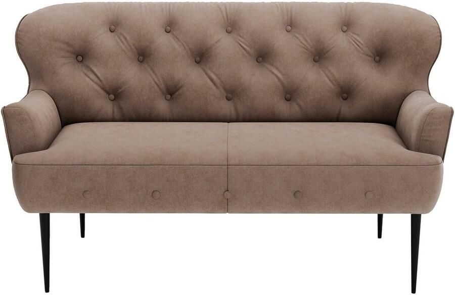 Places of Style 2-zitsbank Amber met capitonnage in verschillende stofsoorten - Foto 6