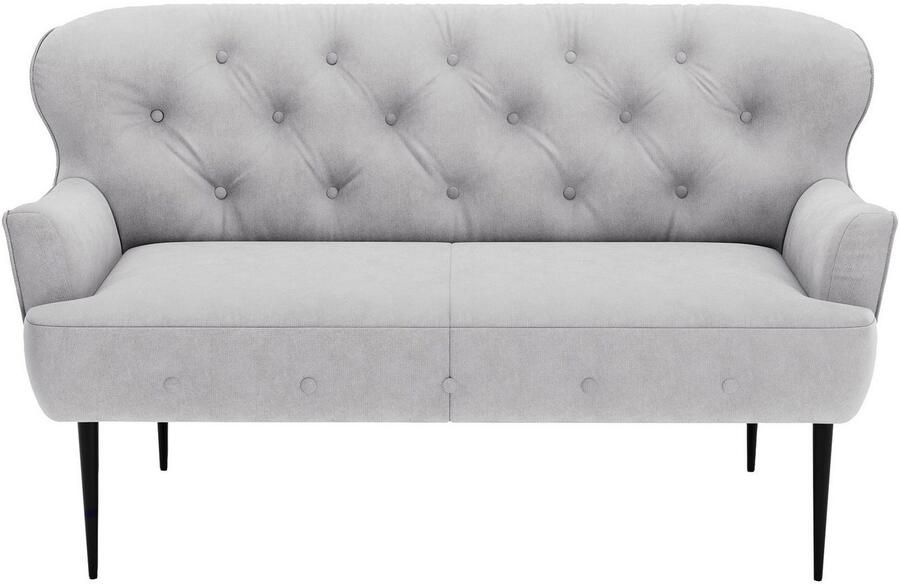 Places of Style 2-zitsbank Amber met capitonnage in verschillende stofsoorten - Foto 6