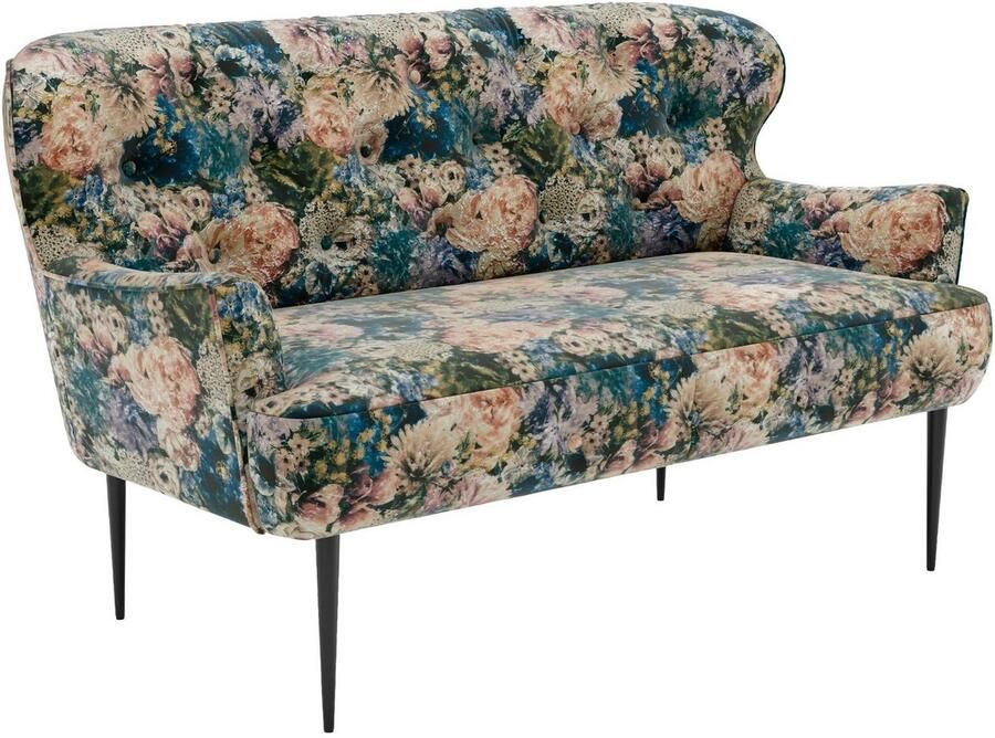 Places of Style 2-zitsbank Amber met capitonnage in verschillende stofsoorten - Foto 4