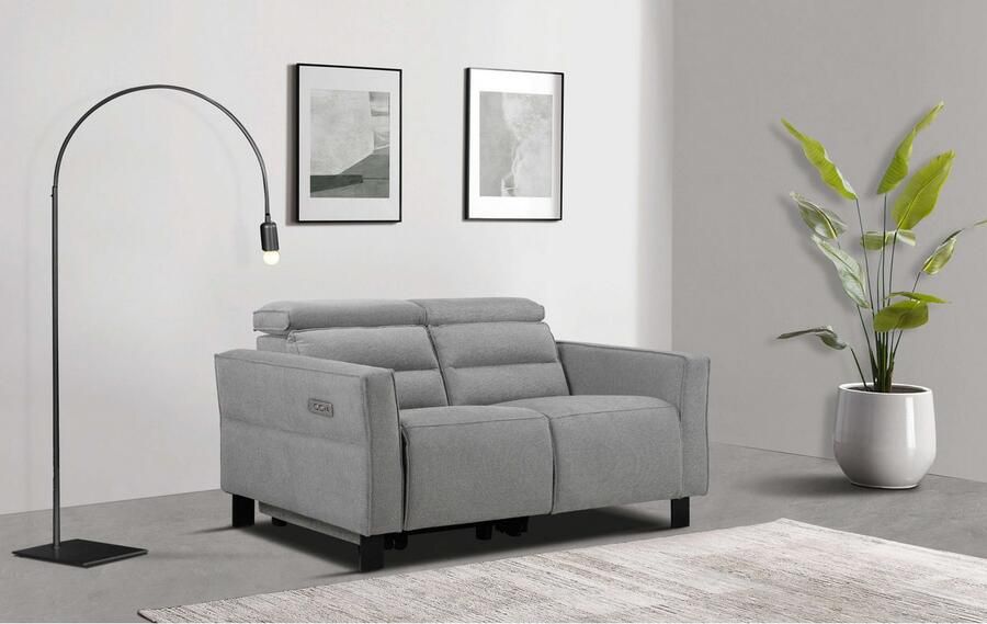 Places of Style 2-zitsbank Carpari 162 cm met handmatige of elektrische relaxfunctie - Foto 7