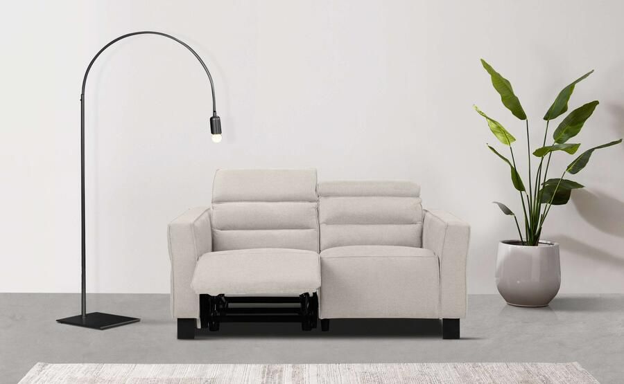 Places of Style 2-zitsbank Carpari 162 cm met handmatige of elektrische relaxfunctie - Foto 7