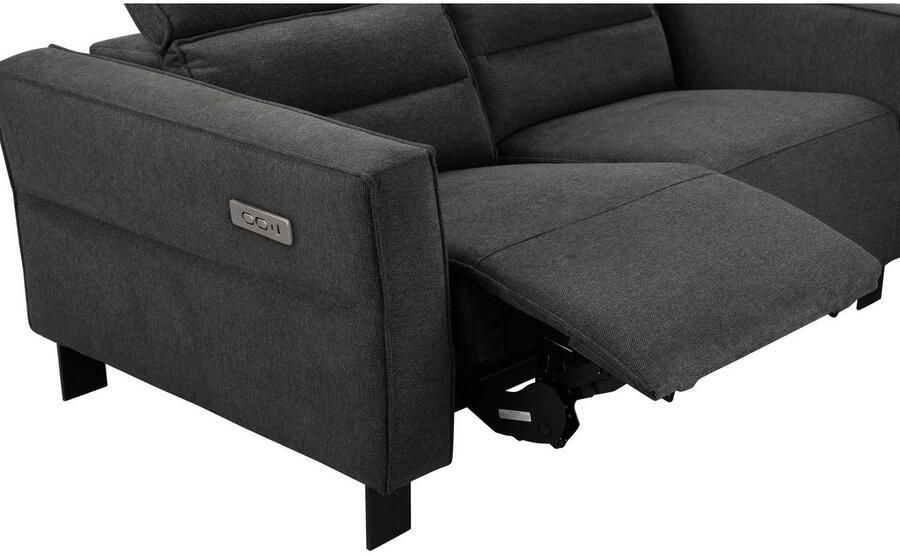 Places of Style 2-zitsbank Carpari 162 cm met handmatige of elektrische relaxfunctie - Foto 7