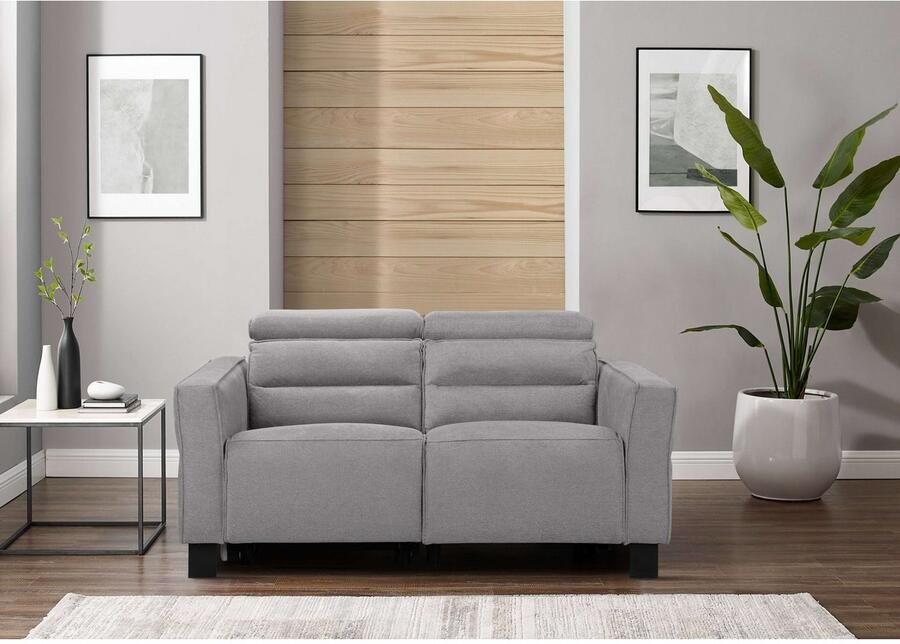 Places of Style 2-zitsbank Carpari 162 cm met handmatige of elektrische relaxfunctie - Foto 3