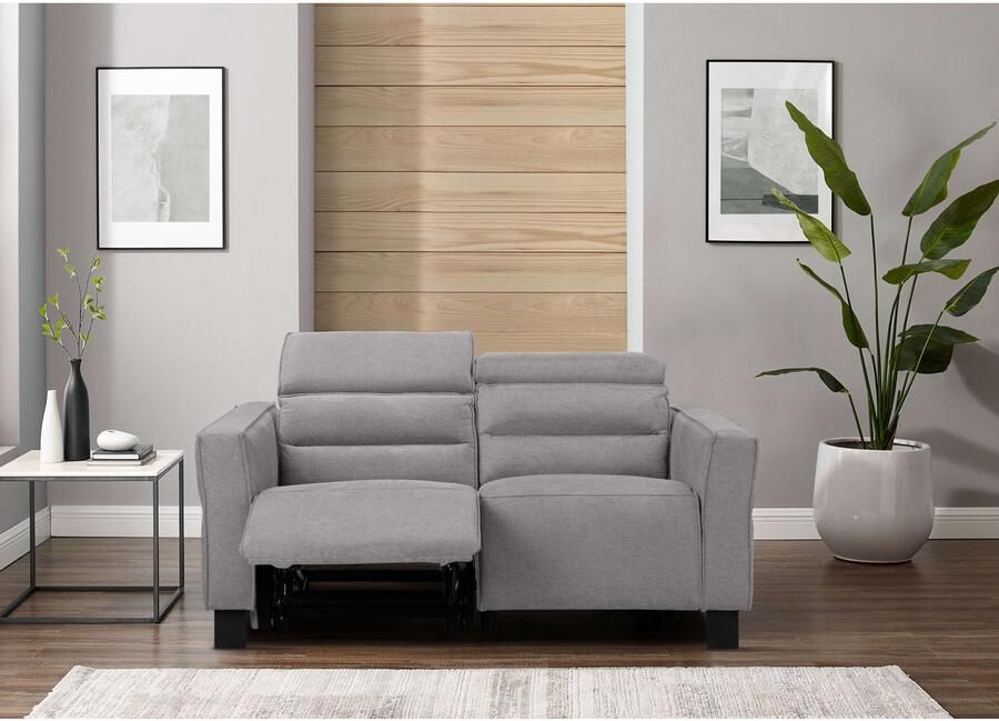 Places of Style 2-zitsbank Carpari 162 cm met handmatige of elektrische relaxfunctie - Foto 2