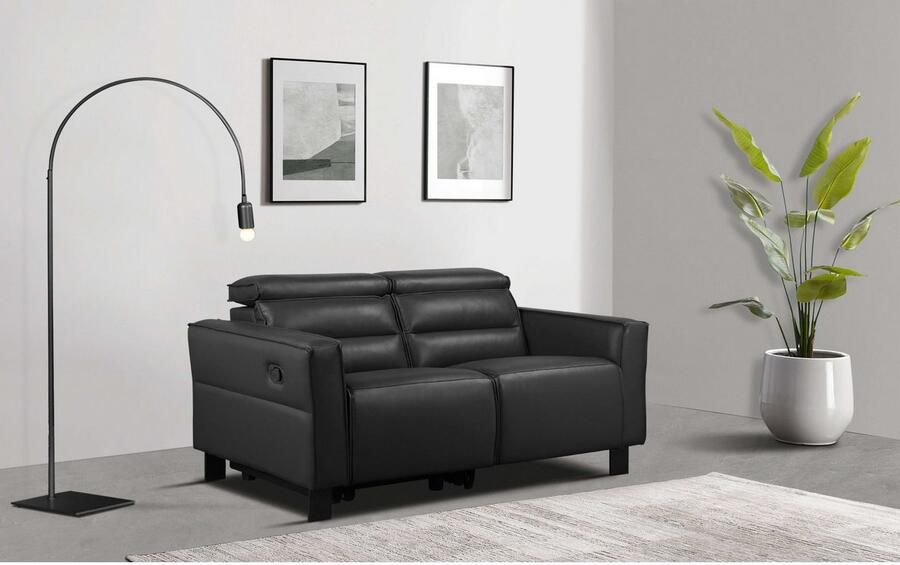 Places of Style 2-zitsbank Carpari 162 cm met handmatige of elektrische relaxfunctie - Foto 5