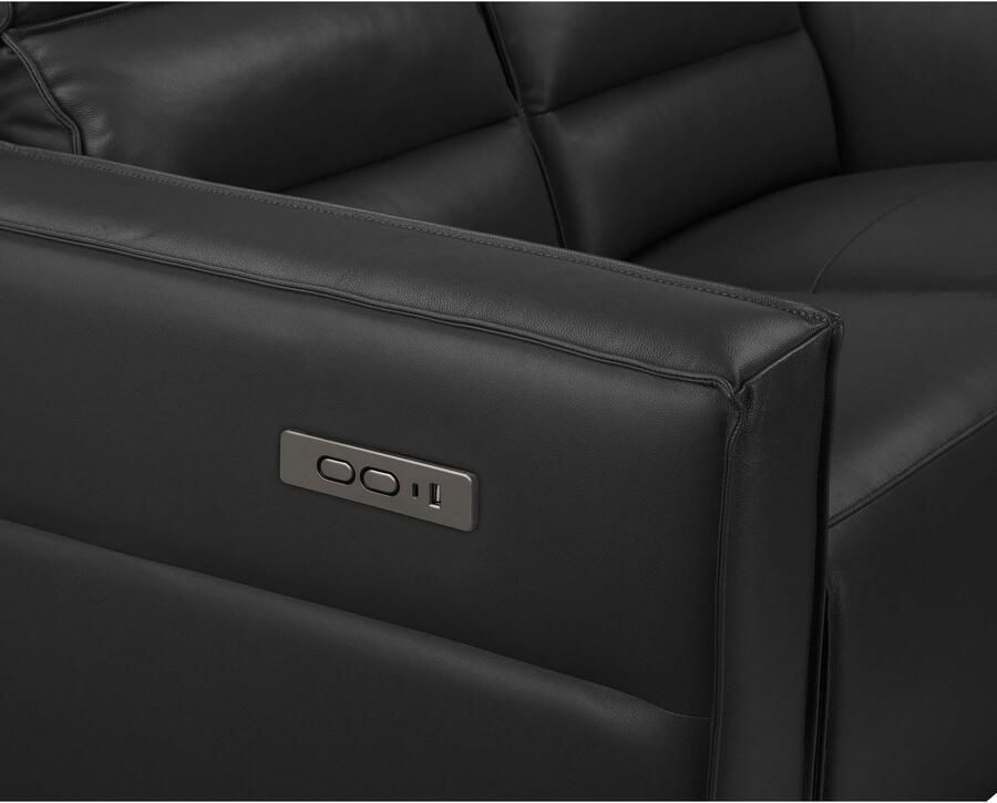 Places of Style 2-zitsbank Carpari 162 cm met handmatige of elektrische relaxfunctie - Foto 3