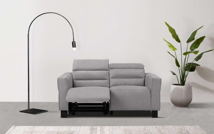 Places of Style 2-zitsbank Carpari 162 cm met handmatige of elektrische relaxfunctie - Foto 6