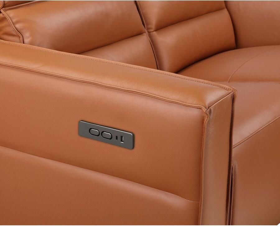 Places of Style 2-zitsbank Carpari 162 cm met handmatige of elektrische relaxfunctie - Foto 2