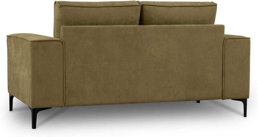 Places of Style 2-zitsbank Compact bank Oland structuur platweefsel luxe microvezel bouclé - Foto 6