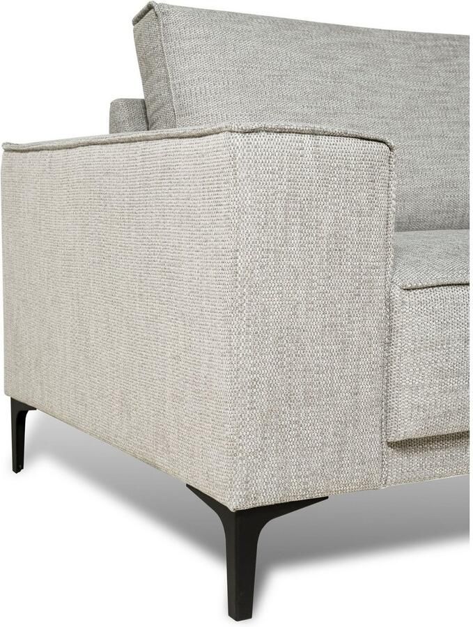 Places of Style 2-zitsbank Compact bank Oland structuur platweefsel luxe microvezel bouclé - Foto 3