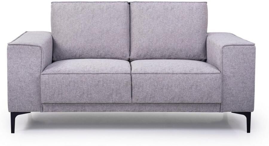 Places of Style 2-zitsbank Compact bank Oland structuur platweefsel luxe microvezel bouclé - Foto 8