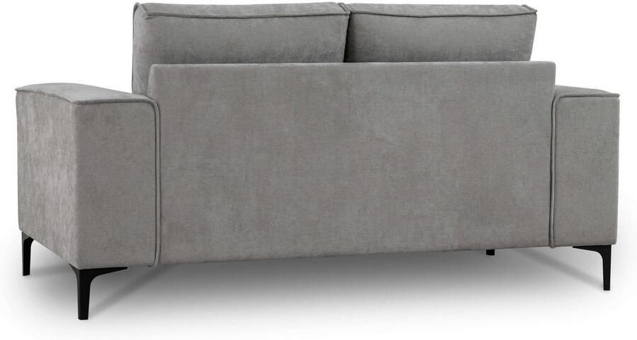 Places of Style 2-zitsbank Compact bank Oland structuur platweefsel luxe microvezel bouclé - Foto 6